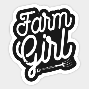 Farming: Farm Girl Sticker